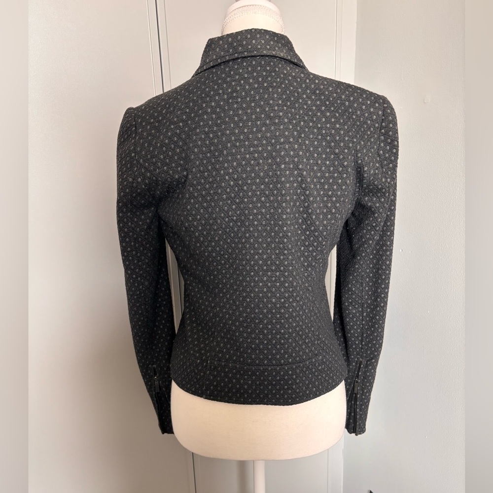 RW&CO. Black Blazer with Textured Pattern - Picture 8 of 12